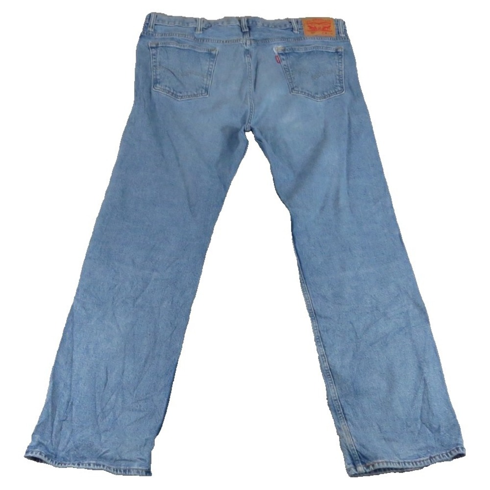 Levis 569 Loose Straight Jeans Denim Men 38x34in Light Blue Wide Leg Baggy Skate
